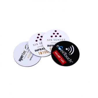 13.56MHz coin tag,RFID disc tag,RFID tag factory
