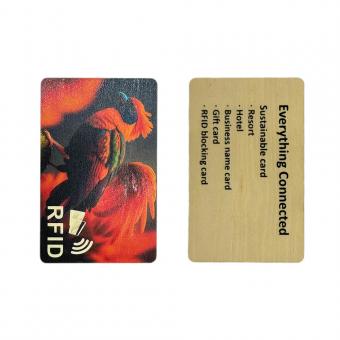 RFID Bamboo Card